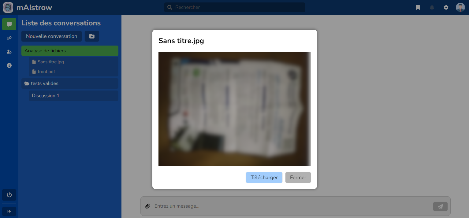 mAIstrow chat documents